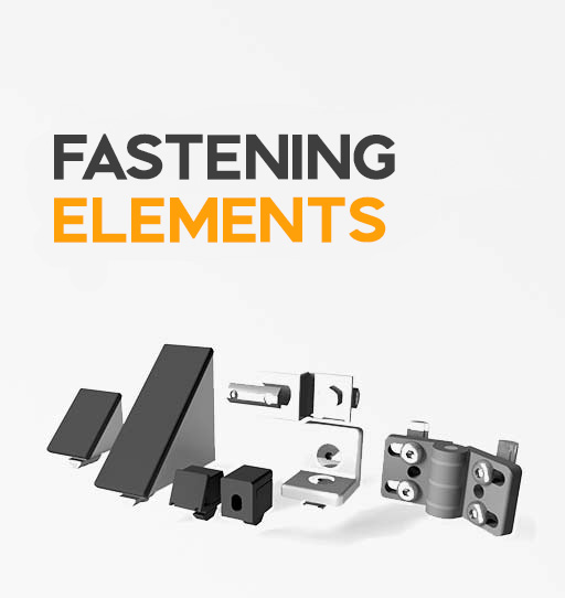 Aluminum Profile Accessories: Fastening Elements